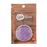 11/0 Cylin Beads #1111 Opaque Light Purple 25g Bag