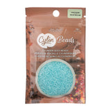 11/0 Cylin Beads #1152 Glow In Dark Turquoise 25g Bag
