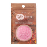 11/0 Cylin Beads #1181 Matte Macaron AB Baby Pink 25g Bag