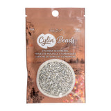 11/0 Cylin Beads #1198 Electro Silver 25g Bag