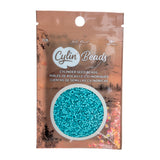 11/0 Cylin Beads #1208 Turquoise Green 25g Bag