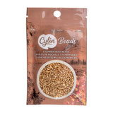 11/0 Cylin Beads #1220 Electrogold Coat 25g Bag