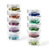Screw Stack Canisters 1.2x0.9" 10/pk