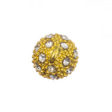 Magnetic Rhinestone Clasp 10mm Gold 1/pk