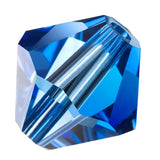Preciosa Bicone 6mm Sapphire Each
