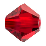 Preciosa Bicone 4mm Siam Each