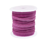 Suede Lace 5mm Hot Pink 10m Spool