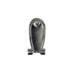 Fingernail Earring Posts 20x10mm Nickel 50/pk