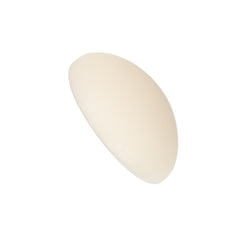 Resin Cabochon Round 18mm Matte Cream 10/pk