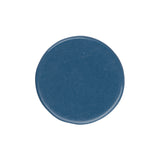 Resin Cabochons, Round 18mm Matte Dark Blue 10/pk