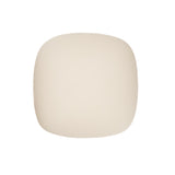 Resin Cabochons, Square 15mm Matte Cream 10/pk