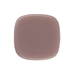 Resin Cabochon Square 15mm Matte Dark Mauve 10/pk