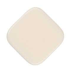Resin Cabochon Square 17mm Matte Cream 10/pk