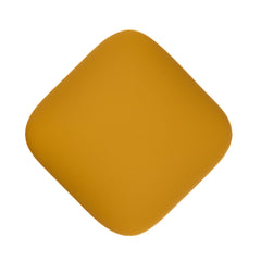 Resin Cabochon Square 17mm Matte Dijon Yellow 10/pk