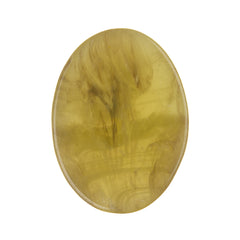 Resin Cabochon Oval 19mm Matte Marble Moss Green 10/pk