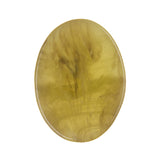 Resin Cabochons, Oval 19mm Matte Marble Moss Green 10/pk