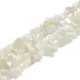 White Moonstone Chips 5-11mm (Natural) 33.5" Strand