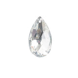 Crystal Lane Teardrop Pendant 38x22mm Crystal 1/pk
