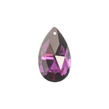 Crystal Lane Teardrop Pendant 38x22mm Amethyst 1/pk