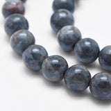 Marble Slate Grey Beads 10mm Round (Natural/Dyed) 15-16" Strand