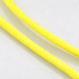 2mm Yellow Rattail Cord 10m