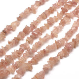Strawberry Quartz Chips 5-8mm (Natural) 31.5" Strand
