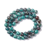 Chrysocolla Beads 8mm Round (Natural/Dyed) 15-16" Strand