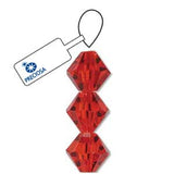 Preciosa Bicone 4mm Hyacinth 5" Strand