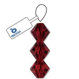 Preciosa Bicone 4mm Siam 5" Strand