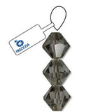 Preciosa Bicone 6mm Crystal Velvet 5" Strand