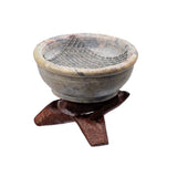 Soapstone Smudge Bowl with Cobra Stand