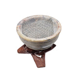 Soapstone Smudge Bowl with Cobra Stand