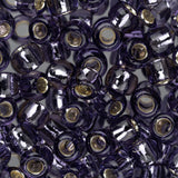 6/0 Toho Seed Beads #39 Silver Lined Tanzanite 8-9g Vial