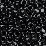 6/0 Perles de Rocailles Toho #49 Opaque Jet Flacon de 8-9g