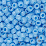 Perles de Rocailles Toho 8/0 #43 Bleu Turquoise Opaque Flacon de 8-9g