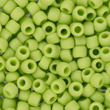 Perles de rocaille Toho 8/0 # 44F Pomme aigre givrée opaque Flacon de 8 à 9 g