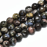 Glaucophane Beads 10mm Round (Natural) 15-16" Strand
