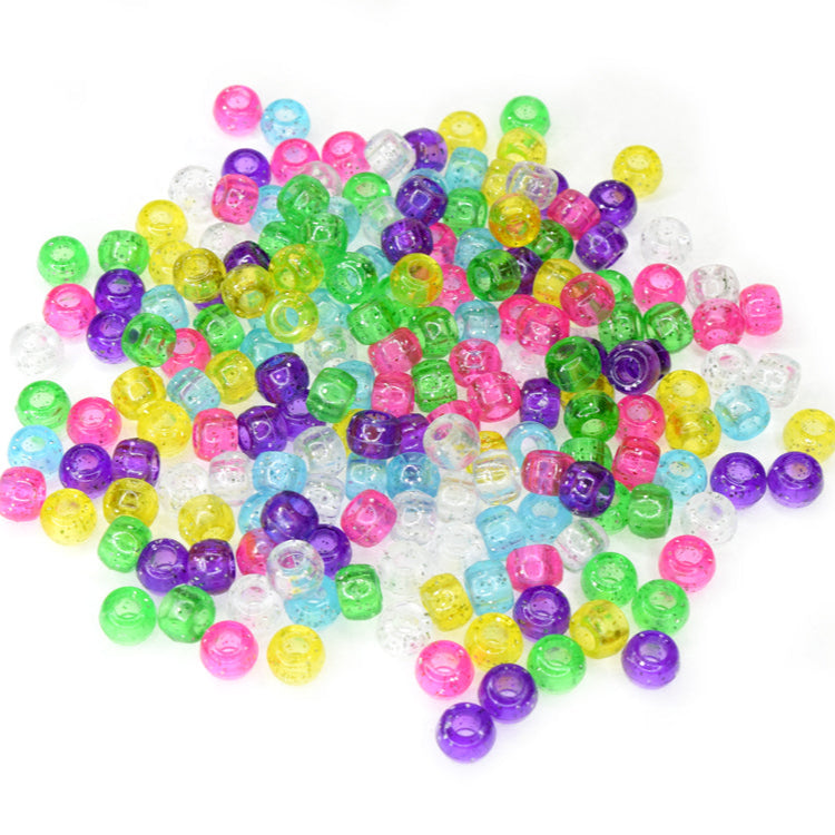 Pony Beads 175/pk - Sparkle Multi Mix