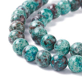 Chrysocolla Beads 8mm Round (Natural/Dyed) 15-16" Strand