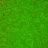 11/0 Toho Seed Beads #2721 Yellow Crystal / Bright Green 8-9g Vial