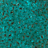11/0 Toho Seed Beads #PF2701S Silver Lined Crystal / Glow Blue 8-9g Vial