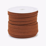 Faux Suede 5mm Lace 5m Sienna