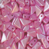 *Czech Tango Beads 6mm Pink Airy Pearl 5.3g