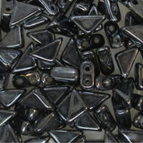 *Czech Tango Beads 6mm Hematite 5.3g