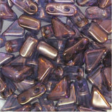 *Czech Tango Beads 6mm Lumi Amethyst 5.3g
