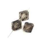 Preciosa Bicone 4mm Black Diamond Each