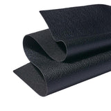 Faux Leather Black 8x12in Each