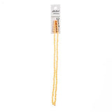 Crystal Lane Rondelle 3x4mm Opaque Cream 2x7" Strand