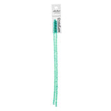 Crystal Lane Rondelle 3x4mm Vert Turquoise Opaque 110/Brin