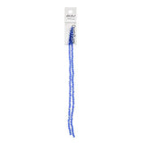 Crystal Lane Rondelle 3x4mm Transparent Sapphire AB 2x7" Strand
